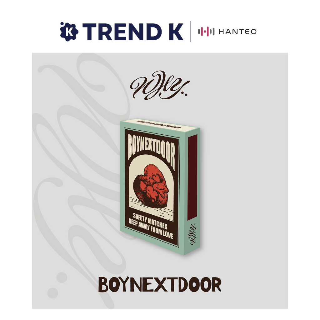 BOYNEXTDOOR - 1st EP [WHY..] (Weverse Album Ver.) | Shopee Malaysia