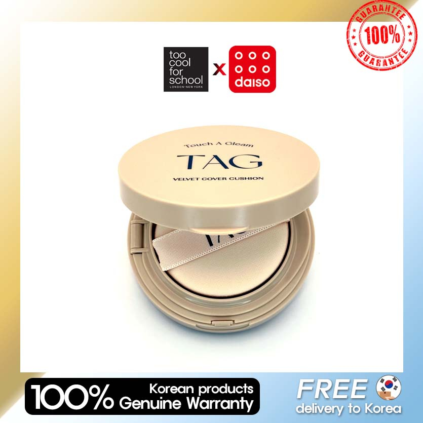 [Too cool for school] TAG VELVET COVER CUSHION SPF 50+, PA+++ 2Types