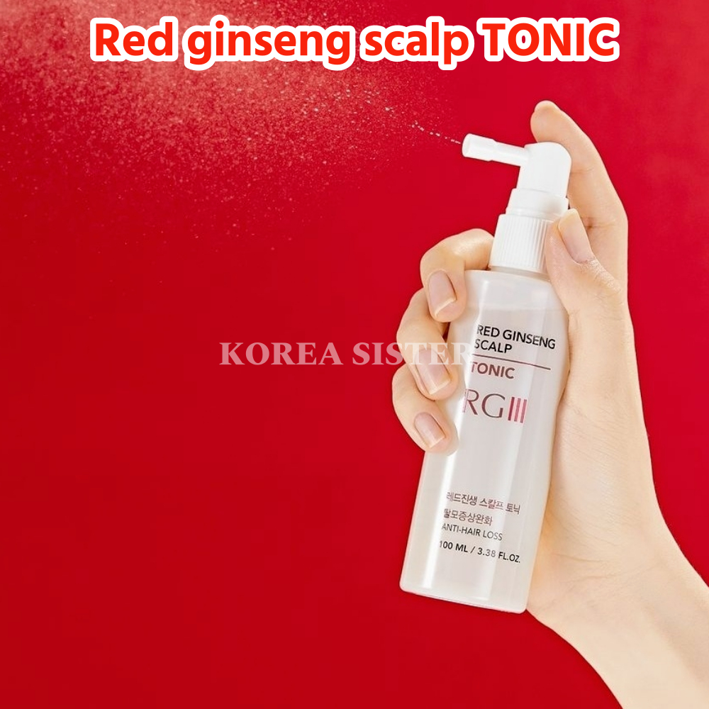 RG3 red ginseng scalp anti hair loss tonic 100ml Shopee Malaysia