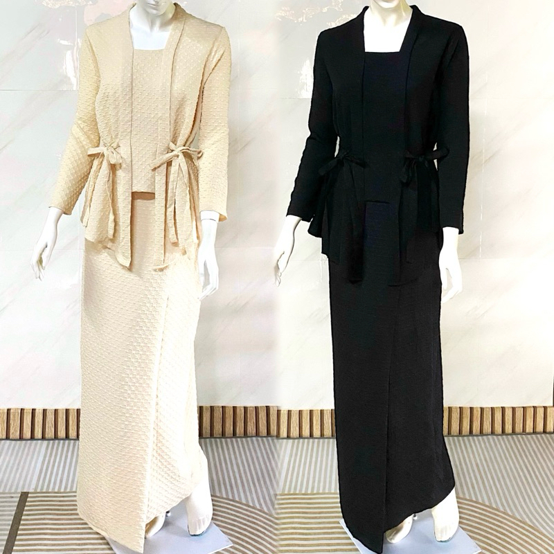 ARYA COQUETTE RIBBON KUTUBARU BAJU KEBAYA MODERN RAYA 2025 BY NURAHERA ...