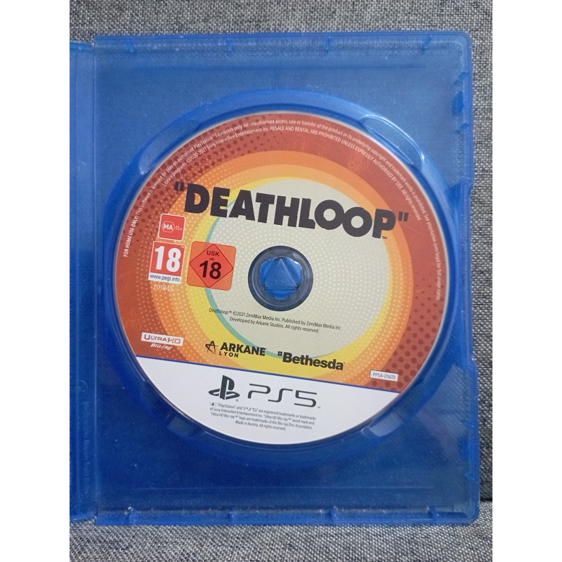 Deathloop NO COVER (PlayStation) (Used) (Physical) | Shopee Malaysia