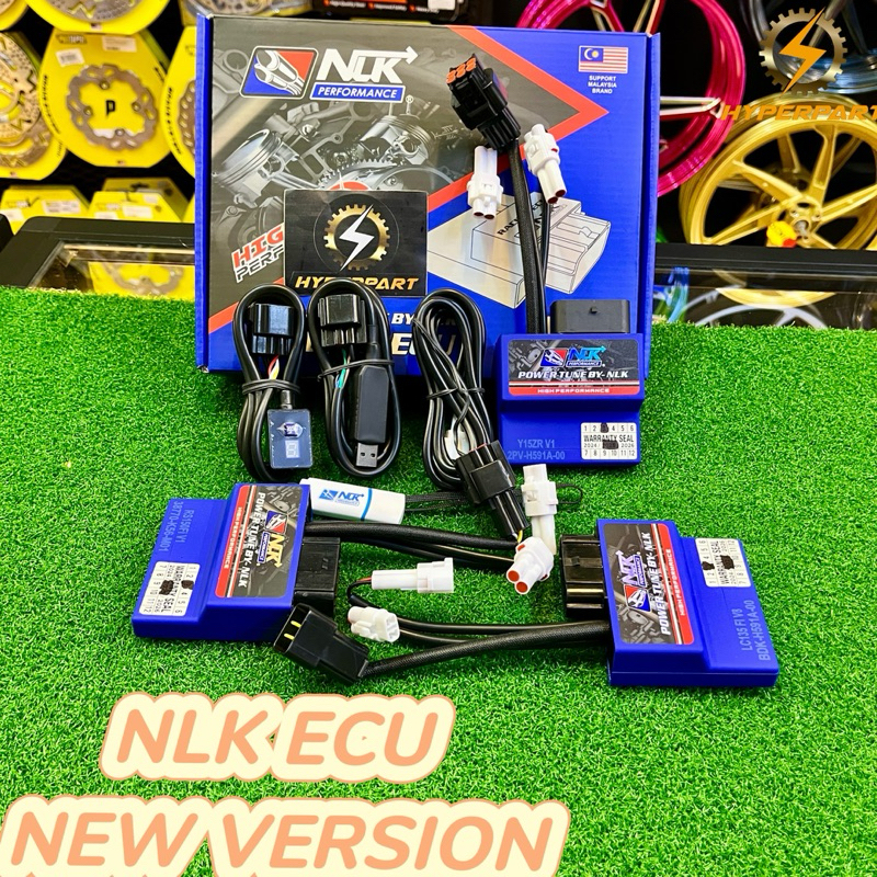 NLK PERFORMANCE RACING ECU VERSION TERBARU Y15ZR V1 V2 RS150 LCV8 ...