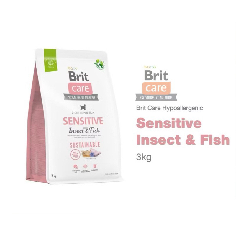 Brit Care Digestion & Skin Insect & Fish 3kg | Shopee Malaysia