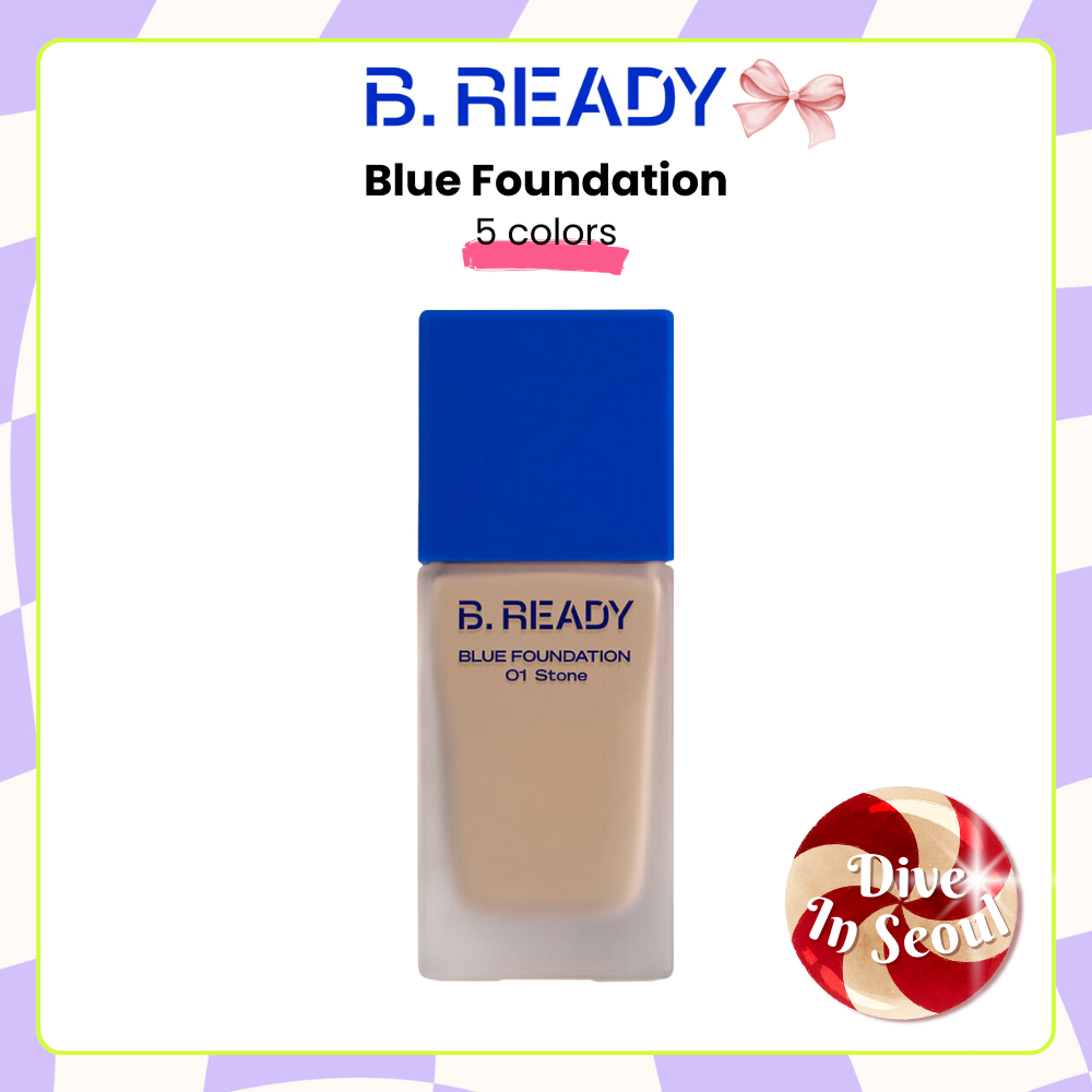 [B.READY] BE READY Blue Foundation – 5 colors / 35ml | Shopee Malaysia