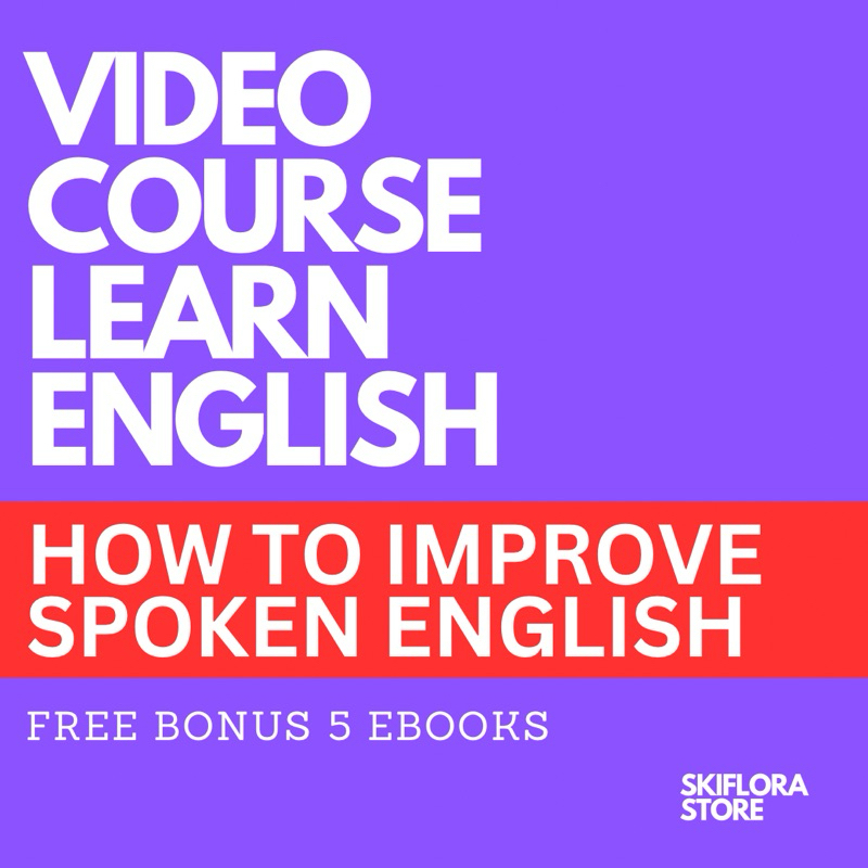 [COURSE] Learn How to Improve Your Spoken English | Become Fluent in ...