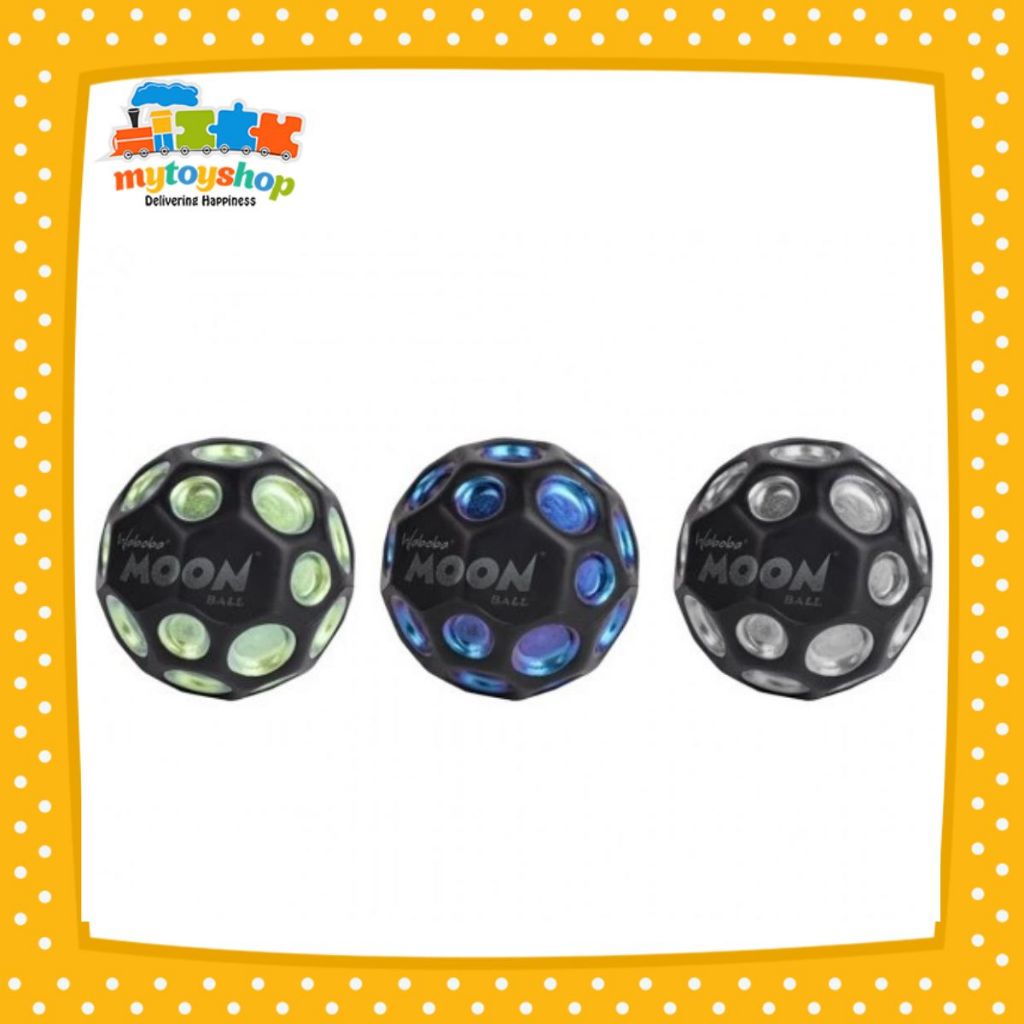 Waboba – Balle Rebondissante Dark Side – Rebond Jusqu'à 30 M – 63 Mm – Couleurs Aléatoires – Hyper Rebondissante