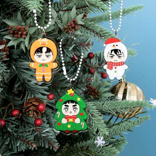 After School Lessons For Unripe Apples Christmas Keyring, After School Lessons For Unripe Apples