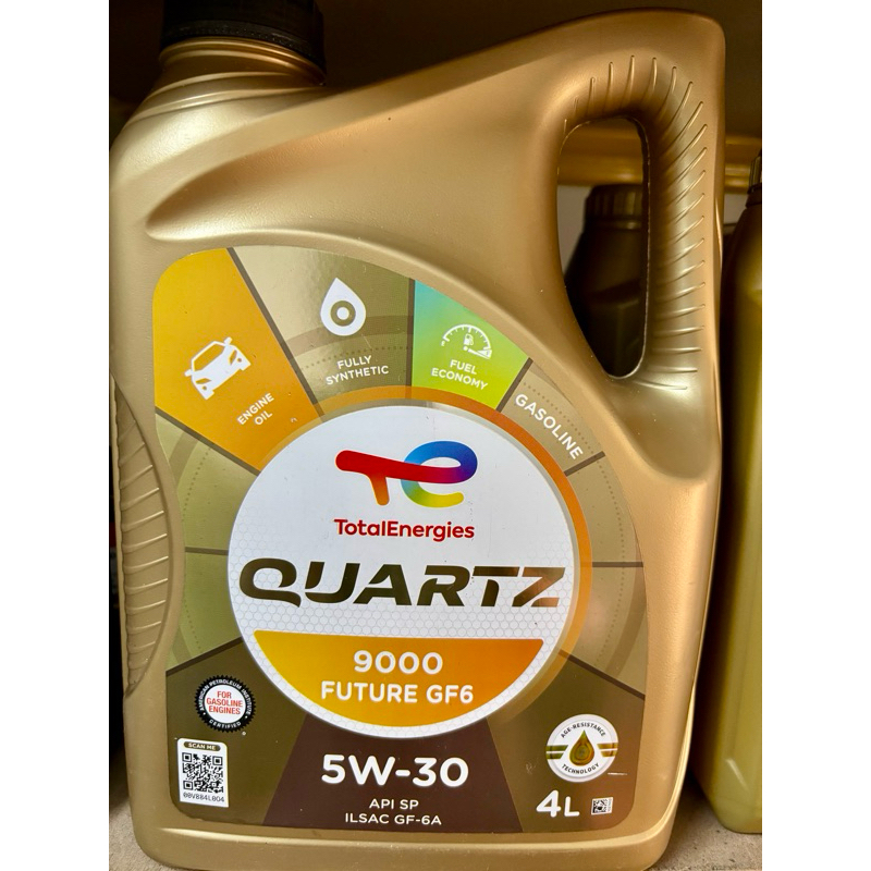 TOTAL QUARTZ 9000 NFC 5W30 Fully Synthetic Engine Oil 4L | Shopee Malaysia