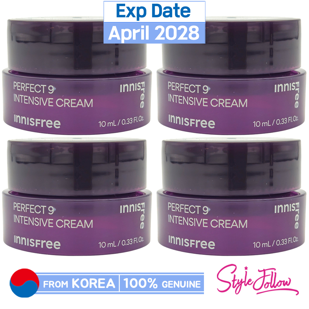 4pcs/40ml ️[INNISFREE] Perfect 9 Intensive Cream 10ml (Sample) | Shopee ...