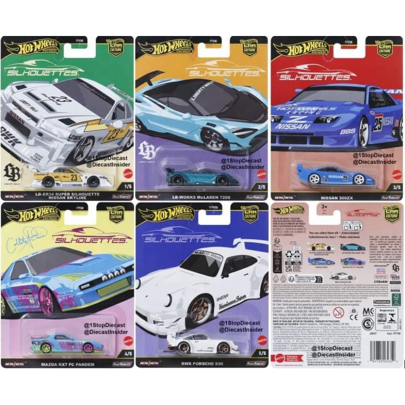 Hot Wheels Premium Car Culture 2025 – Dash N' Icone Senza Tempo – Scegli Il Modello
