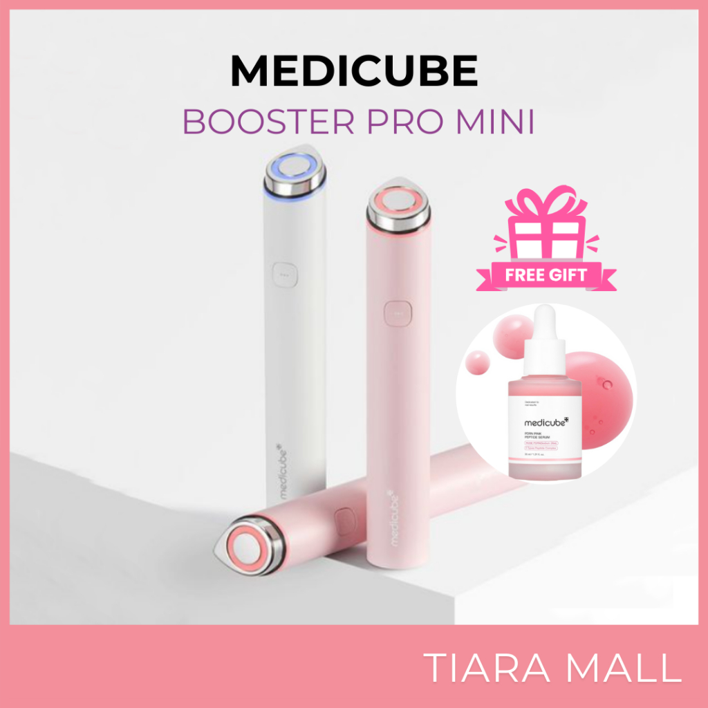 [MEDICUBE] MEDICUBE AGER Booster Pro Mini White Pink /PDRN ampoule 30ml Free Gift/OLIVE YOUNG