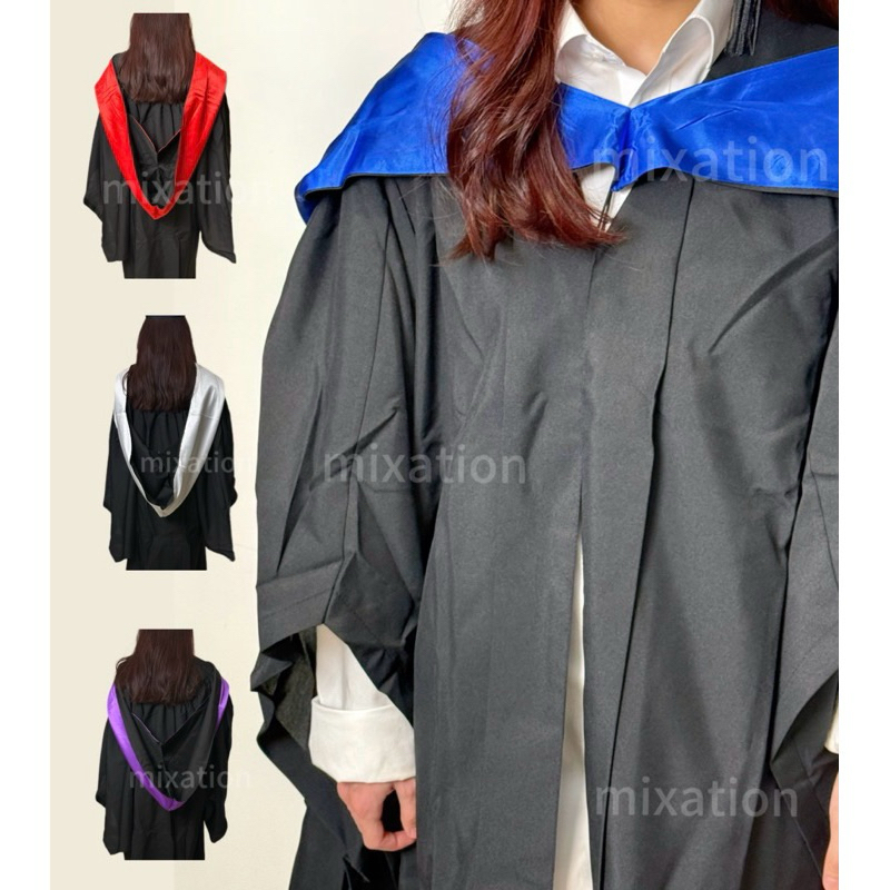 Uk Style Graduation Gown England Graduation Gown 英国毕业服 英式毕业袍 United ...