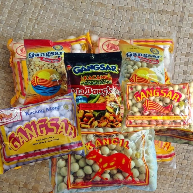 Kacang Atom Gangsar 140g | Shopee Malaysia