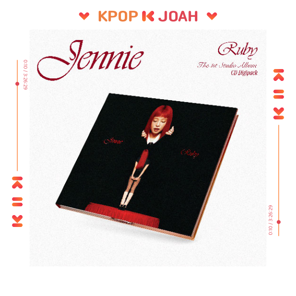 (Digipack ver.) JENNIE (BLACKPINK) [Ruby] The 1st Studio Album (7th Mar ...