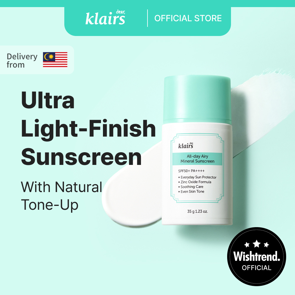 Klairs Tone-Up All Day Airy Mineral Sunscreen (35g) [EXP: FEB 25 2027 ...