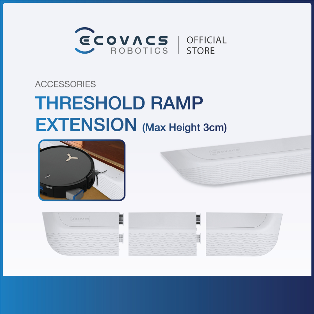 ECOVACS DEEBOT ACCESSORIES - THRESHOLD RAMP (MAX HEIGHT 3CM) | Shopee ...