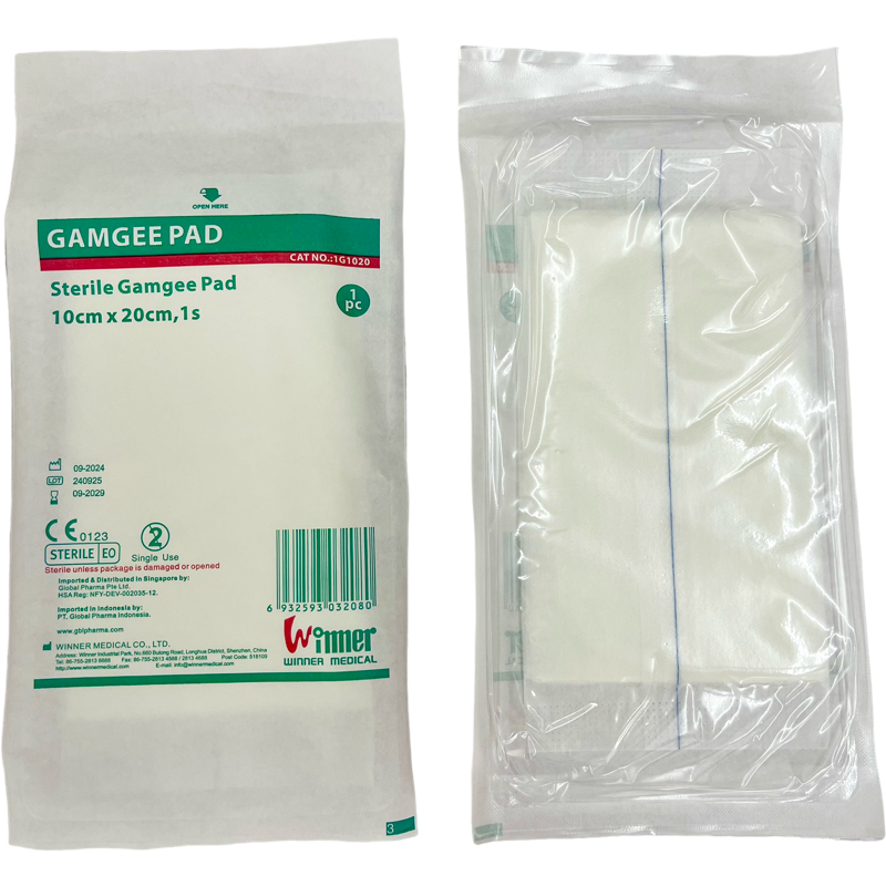 Authentic Winner Sterile Gamgee Pad / Combine Dressing 10cm × 20cm by ...
