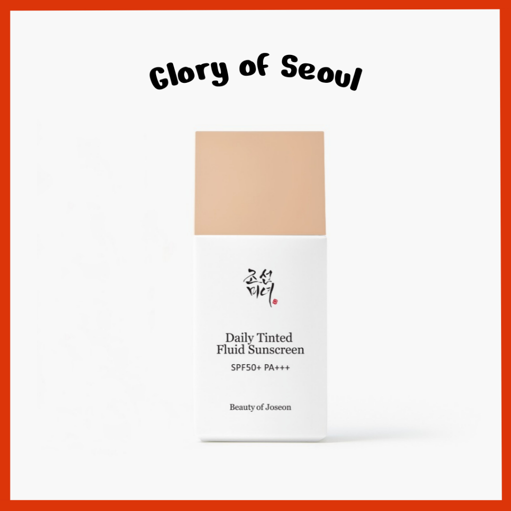 BEAUTY OF JOSEON Daily Tinted Fluid Sunscreen 50ml / 12 Colors | Shopee ...