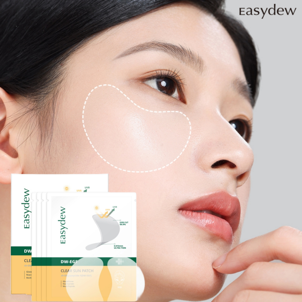 EASYDEW DW-EGF Clear Sun Patch - UV Protection & Blemish Care (2x4 ...