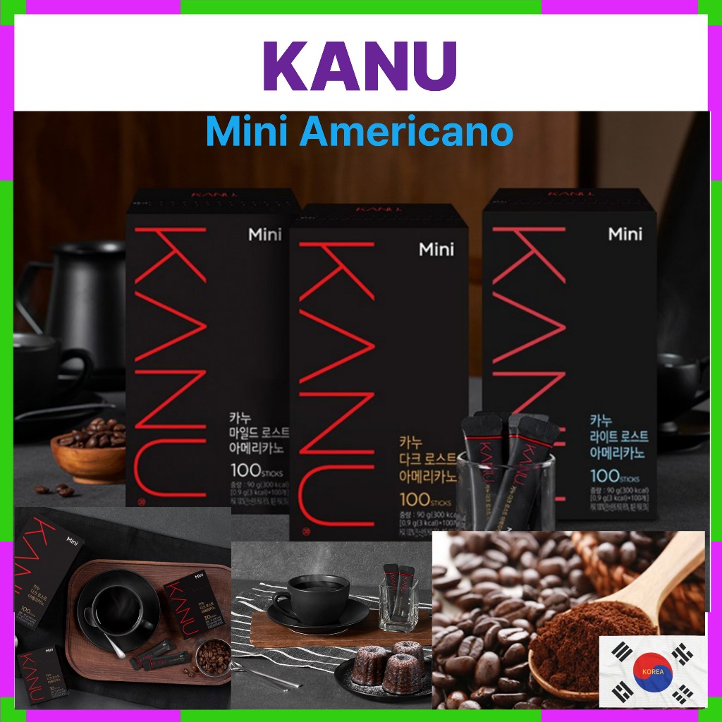 Kanu Americano Mini Dark Roast / Medium Roast / Light Roast - Stick ...