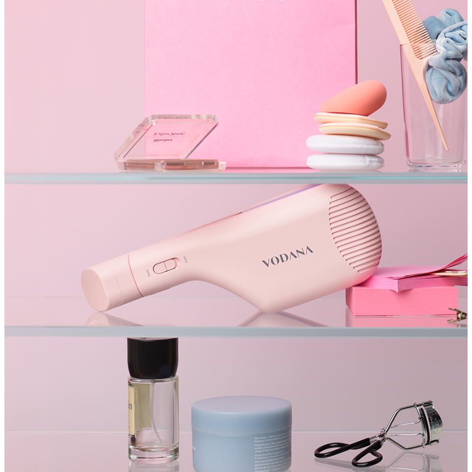 VODANA GLOW W STYLER 40mm (NEW TRIPLE FLOW) - Powder Pink | Shopee
