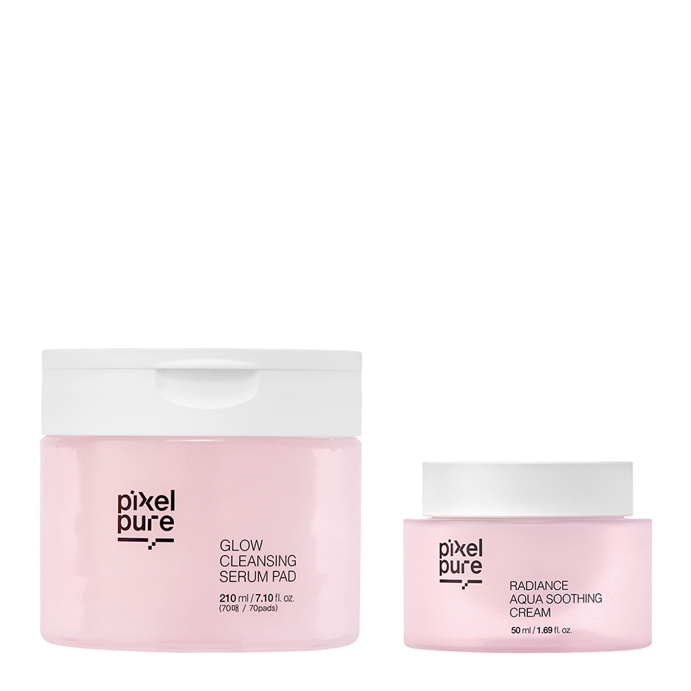 Pixelpure Oil-Water Balance 2 Set(Cream 50ml + CleansingPad 70pads ...