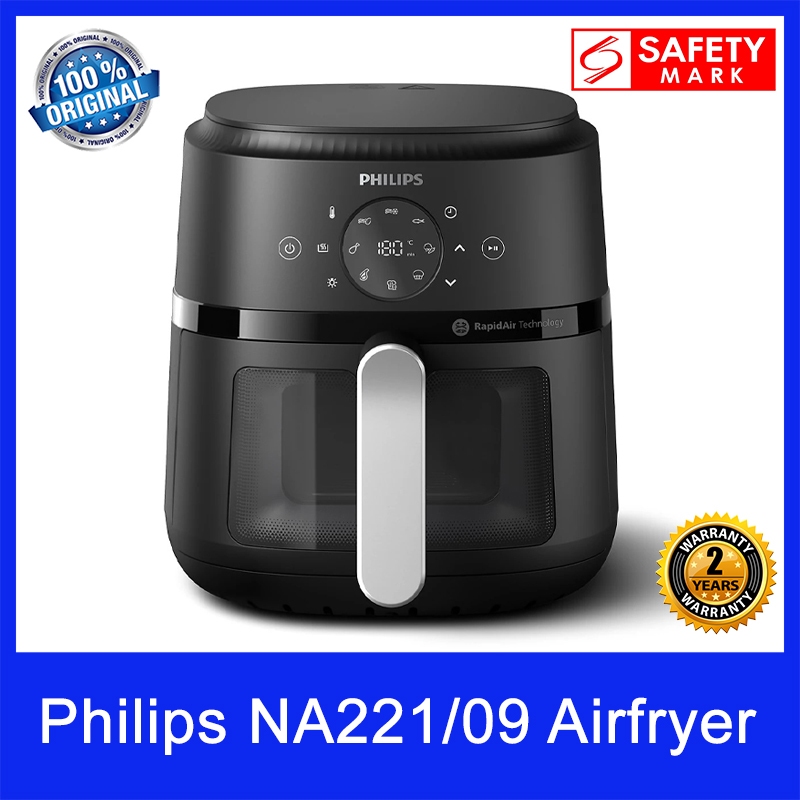 Philips NA221/09 Air Fryer. 2000 Series. 4.2kg Capacity. Rapid Air ...