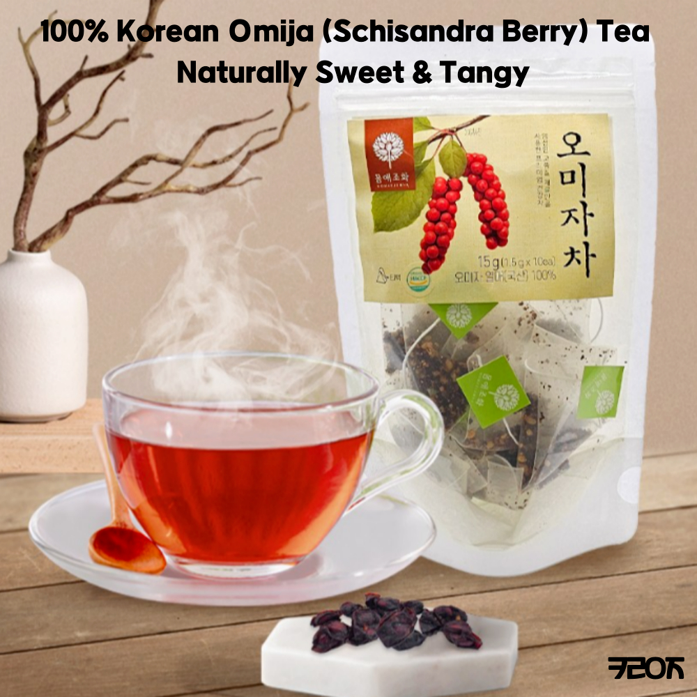 Schisandra Tea Korean Omija tea (10 Tea Bags) | Shopee Malaysia