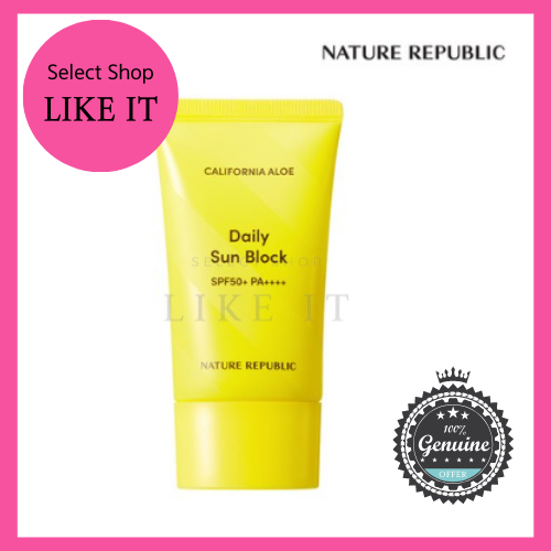 Nature Republic California Aloe Daily Sun Block 57ml SPF50+ PA ...
