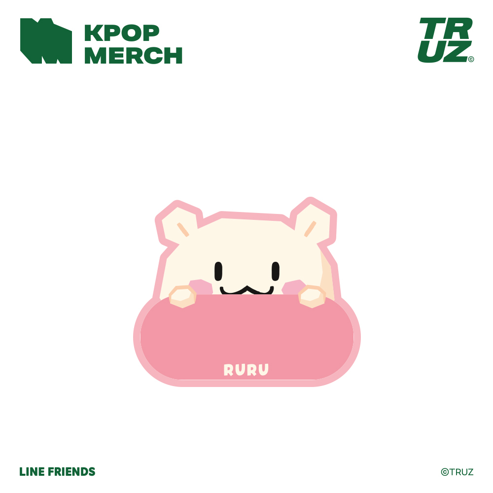 LINE FRIENDS TREASURE TRUZ NAME BADGE | Shopee Malaysia
