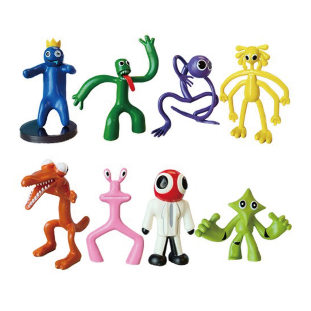 Rainbow Friends Figures 8p Set | Shopee Malaysia