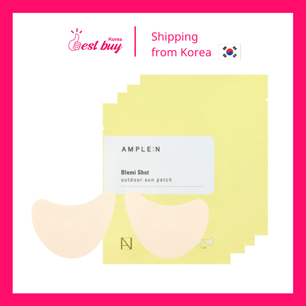 Ample:N Blemish Shot Outdoor Sun Patch (4 pairs) | Shopee Malaysia