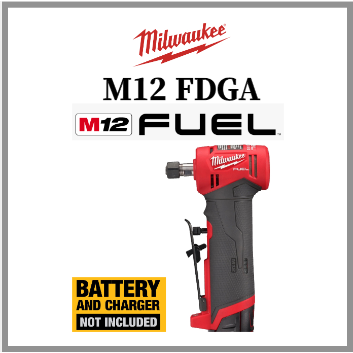 Milwaukee ANGLED DIE GRINDER M12 FDGA Brushless (Tool Only) Shopee