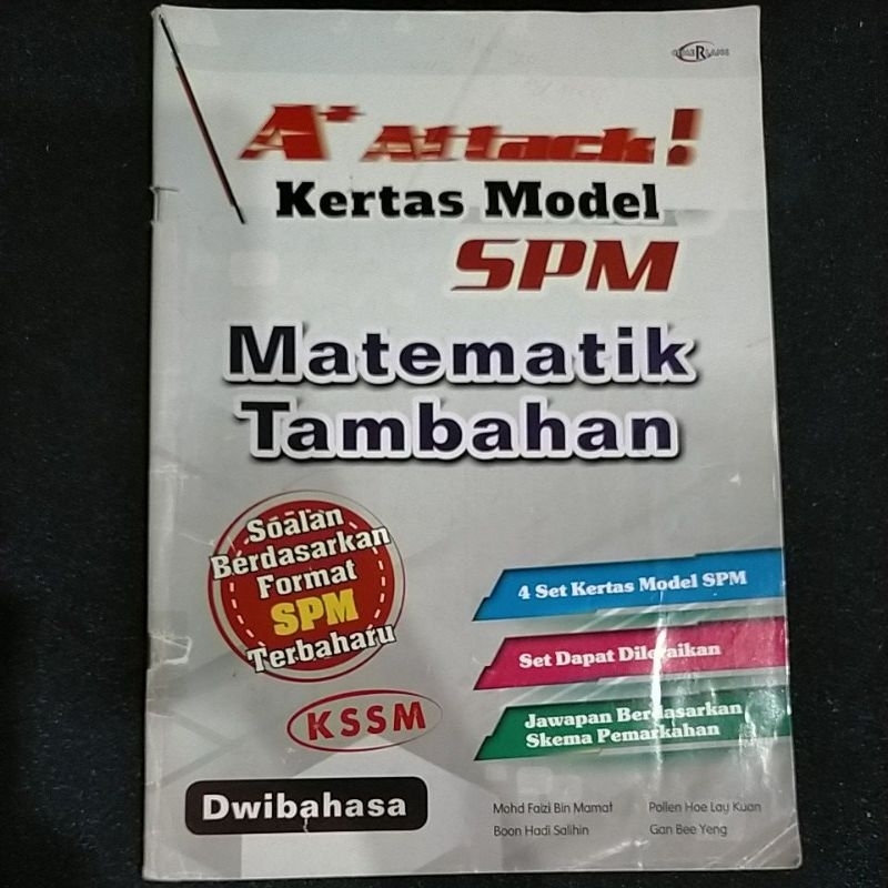 Matematik Tambahan Add Math SPM Dwibahasa | Shopee Malaysia