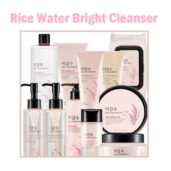 Nettoyant Moussant The Face Shop Rice Water Bright – éclaircissant – Corée – Neuf