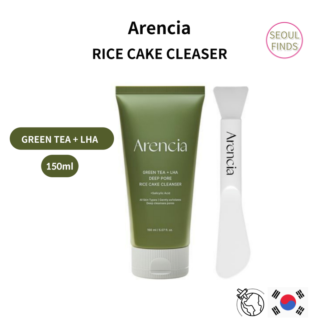 [ARENCIA] Sticky Rice Cake Soap Green Tea LHA Deep Pore Cleanser 150ml ...