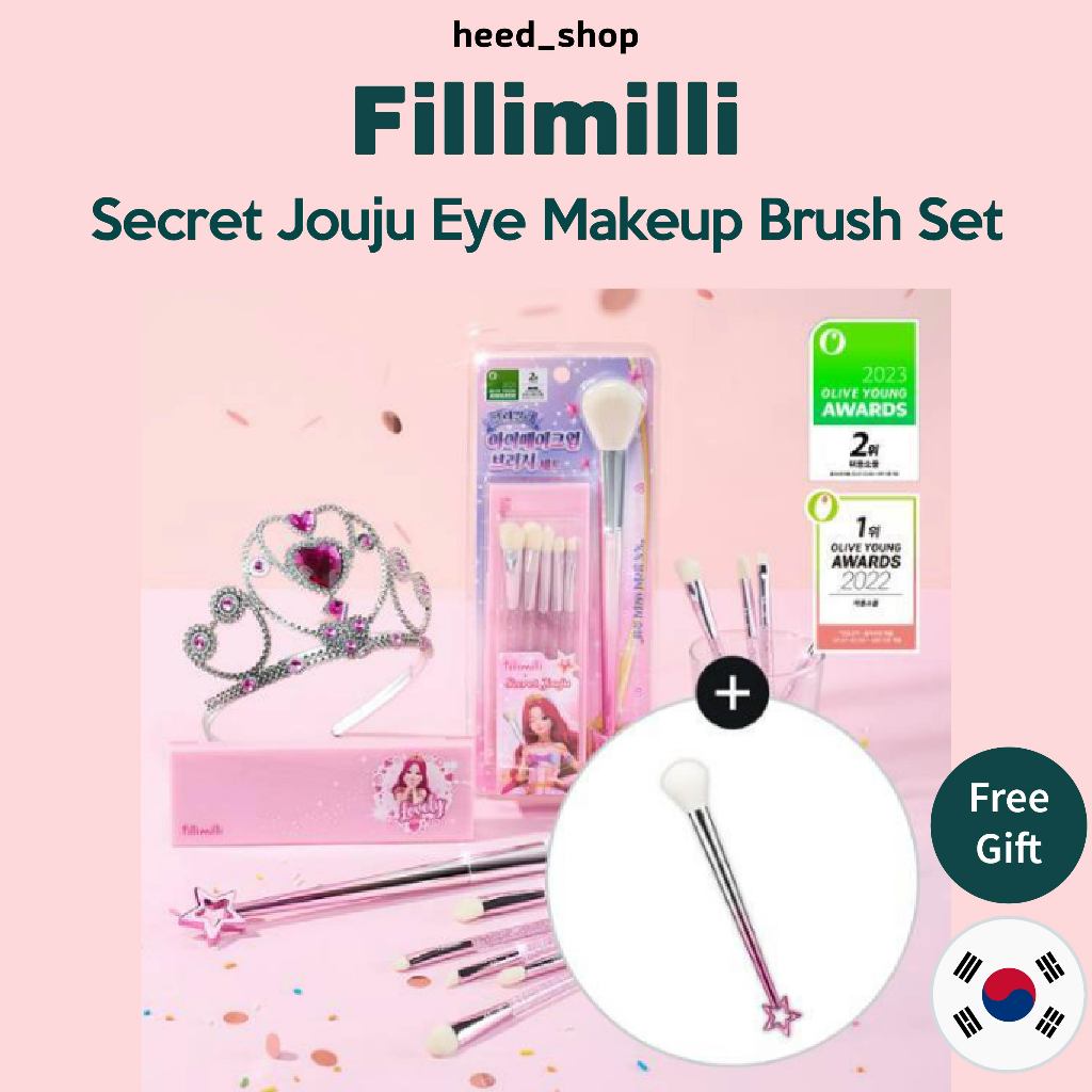 [ FILLIMILLI ] Fillimilli X Secret Jouju Eye Makeup Brush Set (5types