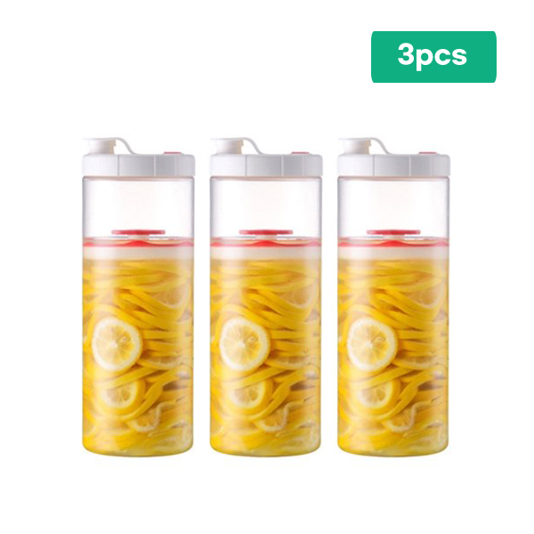 LOCKNLOCK Interlock Press Bottle 2.1L X 3pcs Fermentation container ...