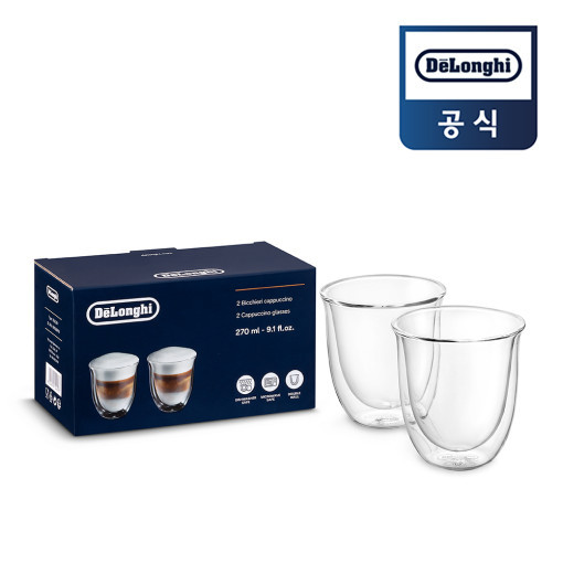 Delonghi glass coffee cups hotsell