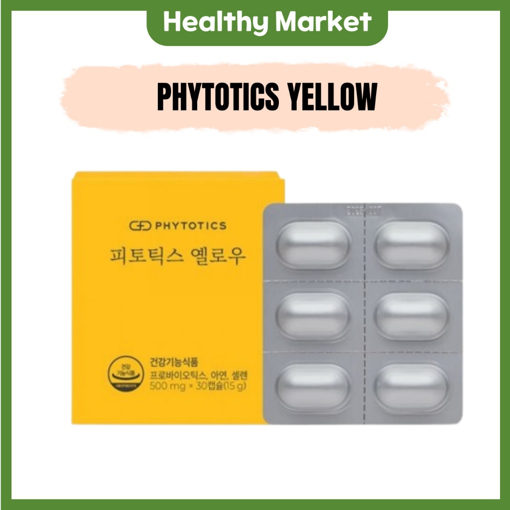 Phytotics Yellow Probiotics For Women Vaginal Health 30 capsule Zinc