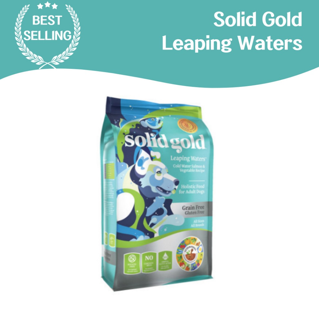 Solid Gold Leaping Waters 1 kg Dog Food Premium quality, dog health, nutritious, high protein