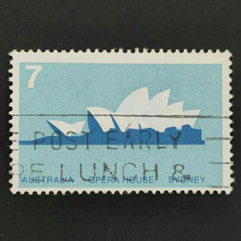 1973 Stamp Australia-Complete Unique Used Stamp-7c Opening Of Sydney ...