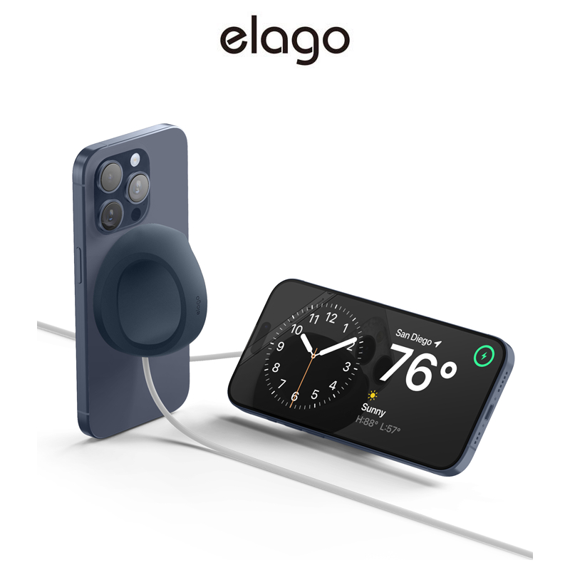 Shop MS3 Charging Stand for Apple Devices (MagSafe) – elago