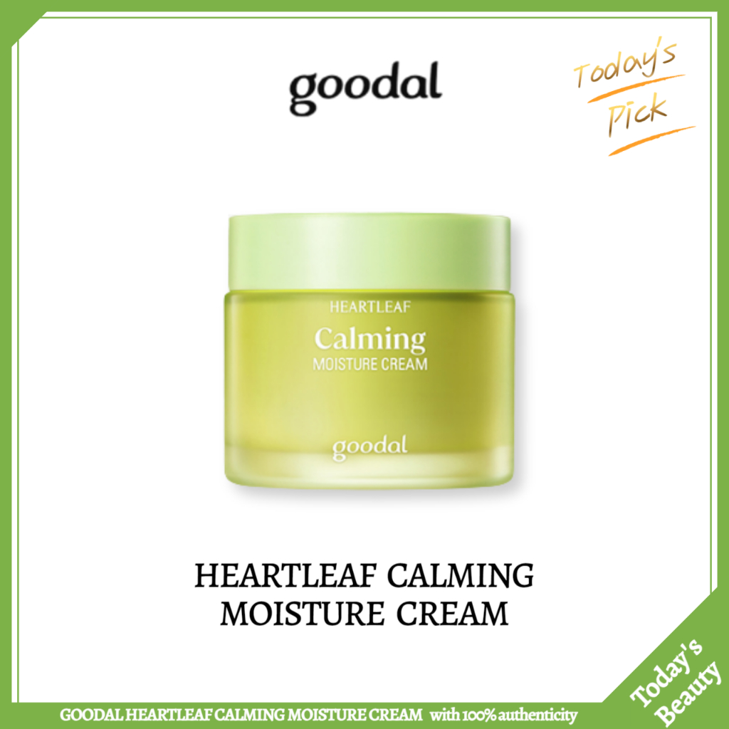 GOODAL HEARTLEAF CALMING MOISTURE CREAM 75ml Shopee Malaysia