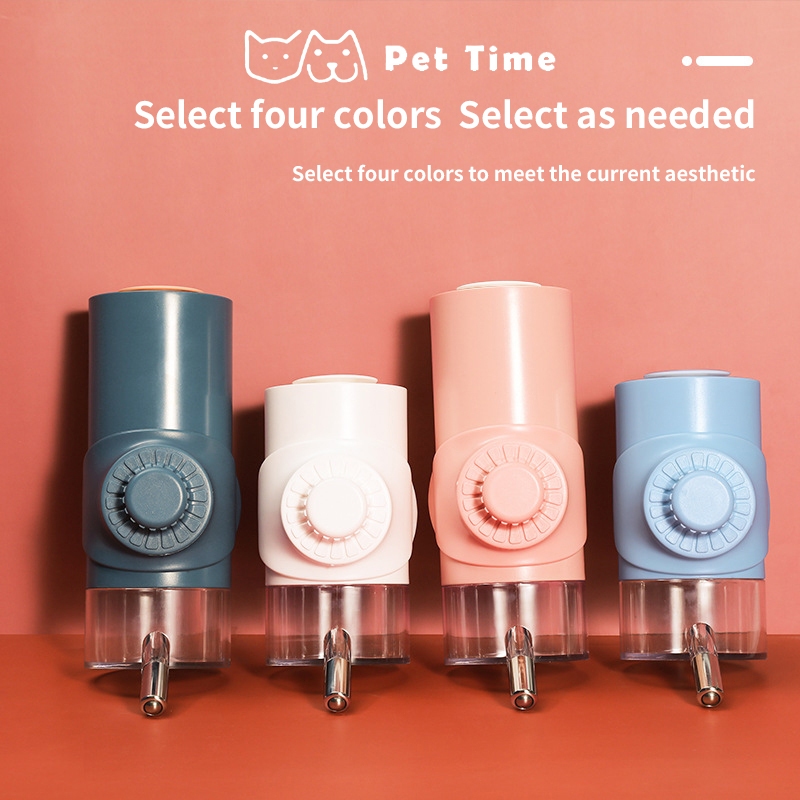 thumbnail image 2 of No-Drip Pet Water Bottle – 500ml Hanging Cage Dispenser For Dogs, Puppies & Small Animals 2 of 12