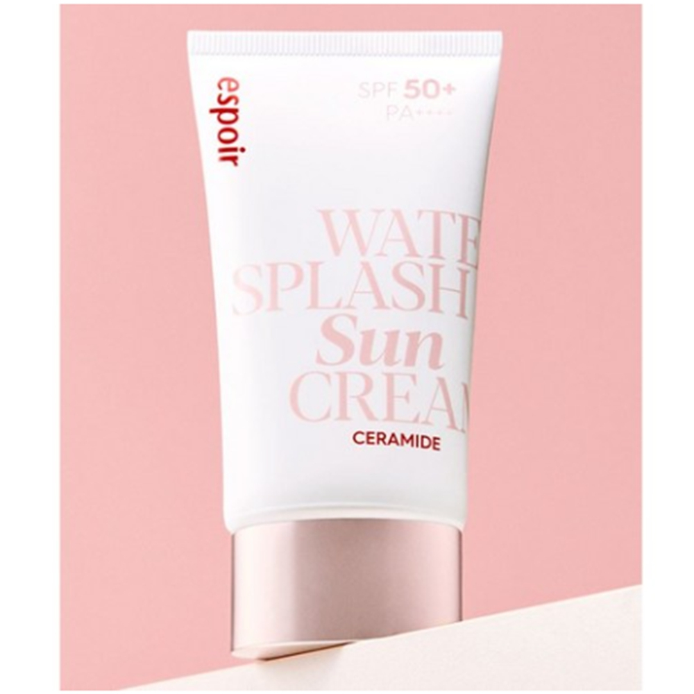 Crème Solaire Espoir Water Splash Sun Cream SPF50+ PA++++ - 60ml, Vegan, à La Centella