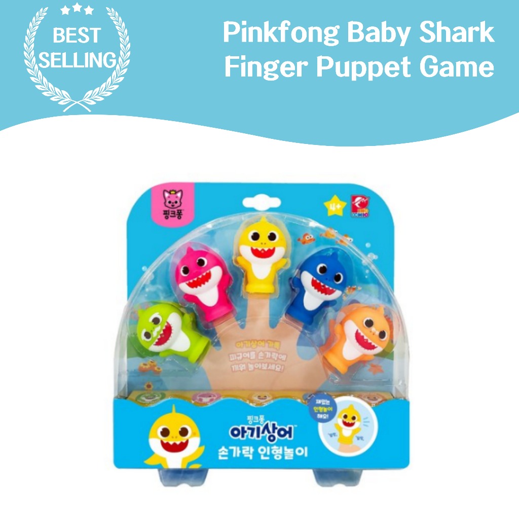 Pinkfong Baby Shark Finger Puppet Play Creative development ...