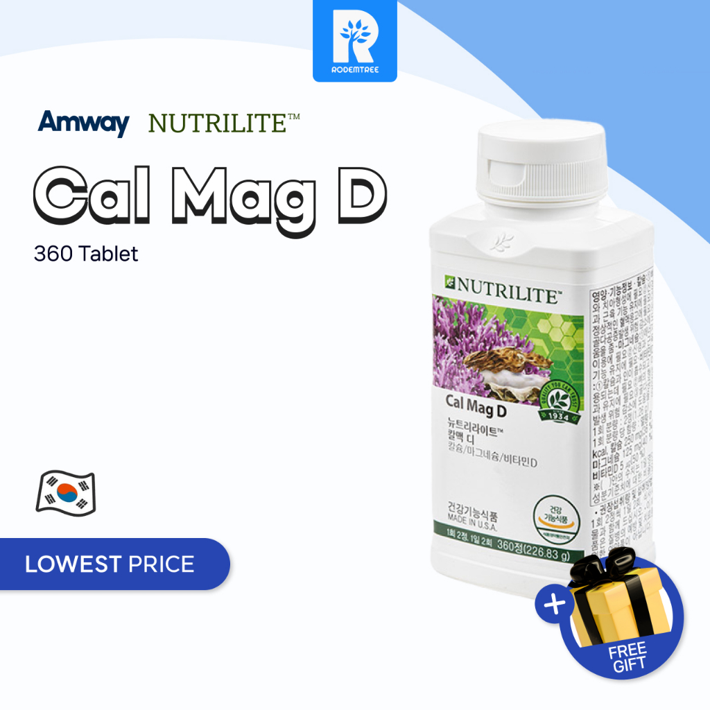 Amway Nutrilite Cal Mag D 360tablet Shopee Malaysia