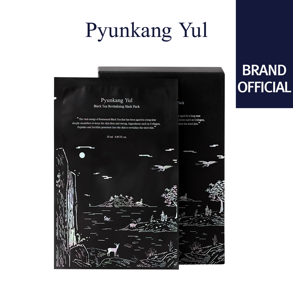 [Pyunkang Yul OFFICIAL] Pyunkang Yul Black Tea Revitalizing Mask Pack ...