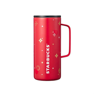 PRE ORDER Starbucks 2021 Korea Christmas Red Studded 24oz Tumbler